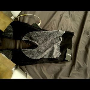 Black and gray Leggings S: M with tag